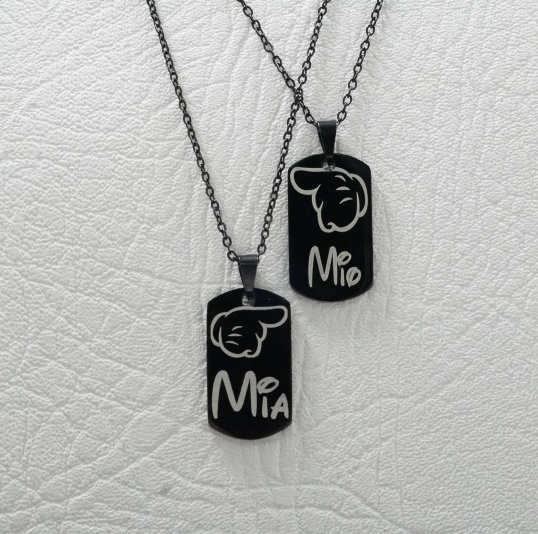 Miniatura 3 de JUEGUITO PAREJA MIO MIA PLACA GRANDE N-N